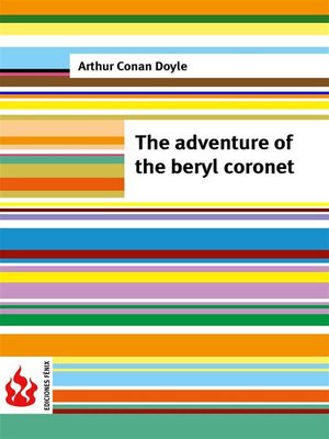 cover image of The adventure of the beryl coronet (low cost). Limited edition